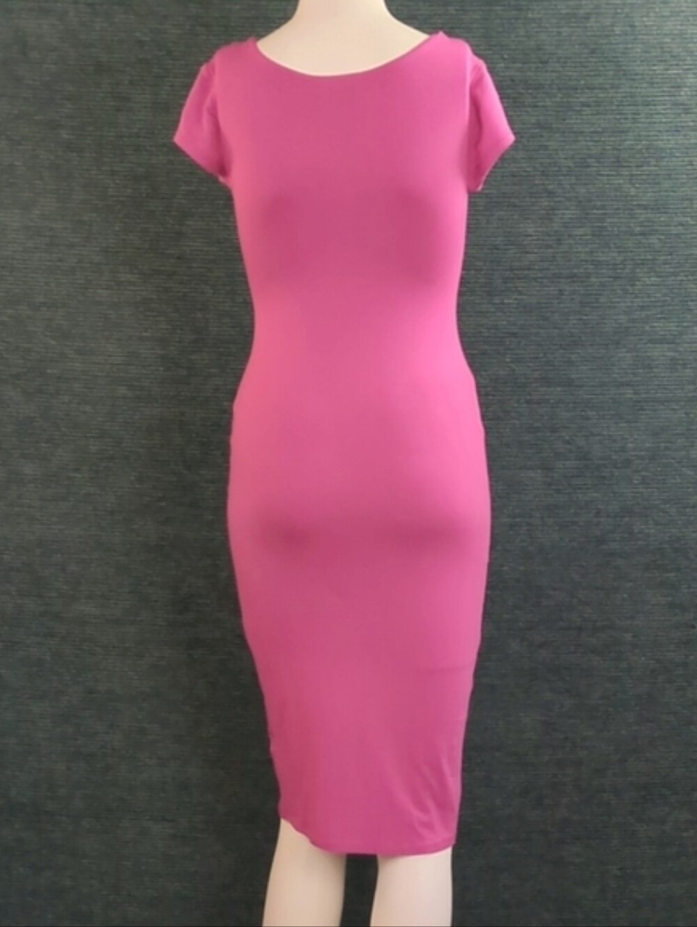 See You Monday! Pink Tee Shirt Dress - Picture 3 of 9
